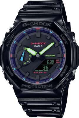 G-Shock GA-2100RGB-1ADR Kol Saati